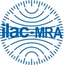 Rundes Logo mit blauem Schriftzug IAC-MRA und konzentrischen Kreisen im Hintergrund (KI-generiert)